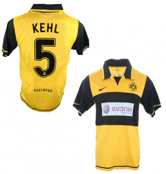 Nike Borussia Dortmund jersey 5 Sebastian Kehl 2007/08 BVB Evonik men's L
