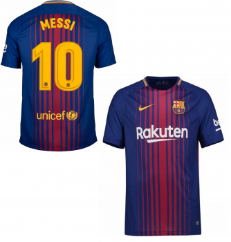 Nike FC Barcelona jersey 10 Lionel Messi 2017/18 Rakuten home new men's S