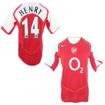 Nike FC Arsenal jersey 14 Thierry Henry 2004/05 unbeaten NEW men's XXL/2XL