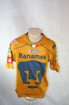 Lotto Pumas de la UNAM jersey Banamex Mexico orange men's S