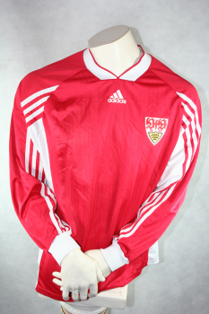 Adidas VfB Stuttgart Jersey 1997 Red Mens - XL
