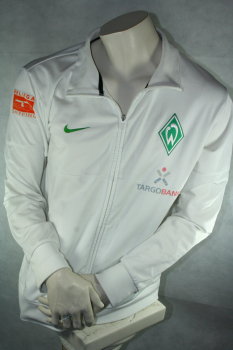 Nike SV Werder Bremen jacket white TargoBank Thorsten Frings Beluga Shipping M