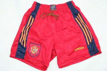 Adidas Spain jersey-shorts Euro 1996 96 red men's M