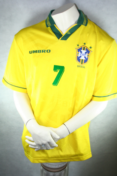 Umbro Brazil Jersey 7 Bebeto World Cup 1994/96 USA mens XL