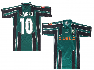 Puma SV Werder Bremen jersey 10 Claudio Pizarro 1999/2000 home O-Tel-O men's M