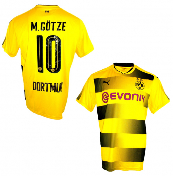 Puma Borussia Dortmund jersey 10 Mario Götze 2017/18 Evonik BVB men's M