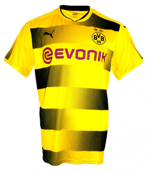Puma Borussia Dortmund jersey 2017/18 Evonik home BVB men's L