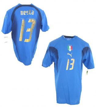Puma Italy jersey italia 13 Alessandro Nesta WC 2006 World cup Champion men's L