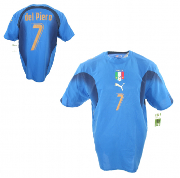 Puma Italy jersey 7 Alessandro Del Piero 2006 World Cup champions men's L or XL