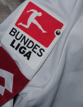 Lotto Borussia Mönchengladbach jersey 31 Dante 2012/13 white match worn Postbank men's L