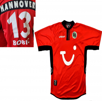 Uhlsport Hannover 96 jersey 13 Fredi Bobic 2002/03 red Tui men's M