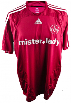 Adidas 1.FC Nuremberg jersey 2007/08 Mister & Lady home red men's XL
