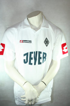 Lotto Borussia Mönchengladbach jersey 2003/04 Bmg Jever weiß men's S/M/L/XL/XXL