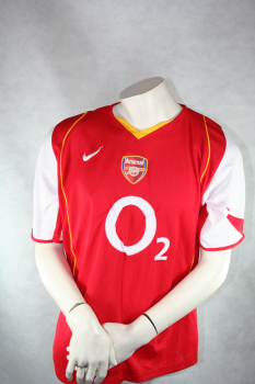 Nike FC Arsenal Jersey 10 Dennis Bergkamp 2002/04 O2 - XL