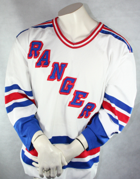 Starter New York Rangers jersey NHL hockey white men's L