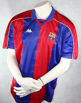 Kappa FC Barcelona jersey 8 Christo Stoitschkow 1993/94 1994/95  Hristo Stoichkov home men's XL