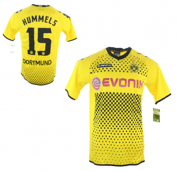 Kappa Borussia Dortmund jersey 15 Mats Hummels 2011/12 home BVB yellow Evonik men's XL (b-stock)