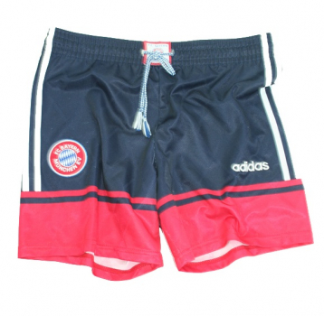 Adidas FC Bayern Munich jersey shorts 1997-1999 Opel men's D4 UK 30"