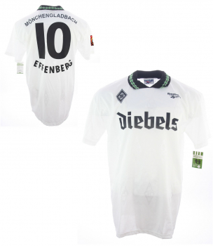 Reebok Borussia MönchenGladbach jersey 10 Stefan Effenberg 1995/96 white Diebels M