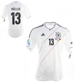 Adidas Germany Jersey 13 Thomas Müller DfB 2012 home men's L