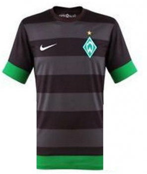 Nike SV Werder Bremen jersey Black 2012/2013 away without Wiesenhof men S