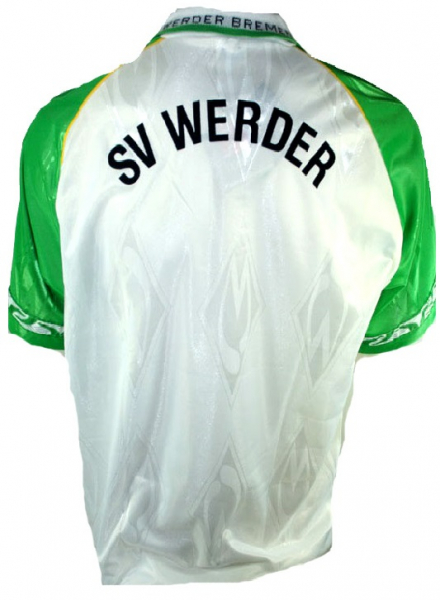 Puma SV Werder Bremen jersey 1995/96 DBV 5 Eilts 7 Basler 11 Bode men's S or L
