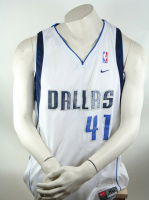 Nike Dallas Mavericks jersey 41 Dirk Nowitzki NBA Mavs white men's XL (B-Stock)