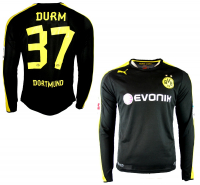 Puma Borussia Dortmund jersey 37 Eric Durm 2013/14 BVB black men's S-M 176cm